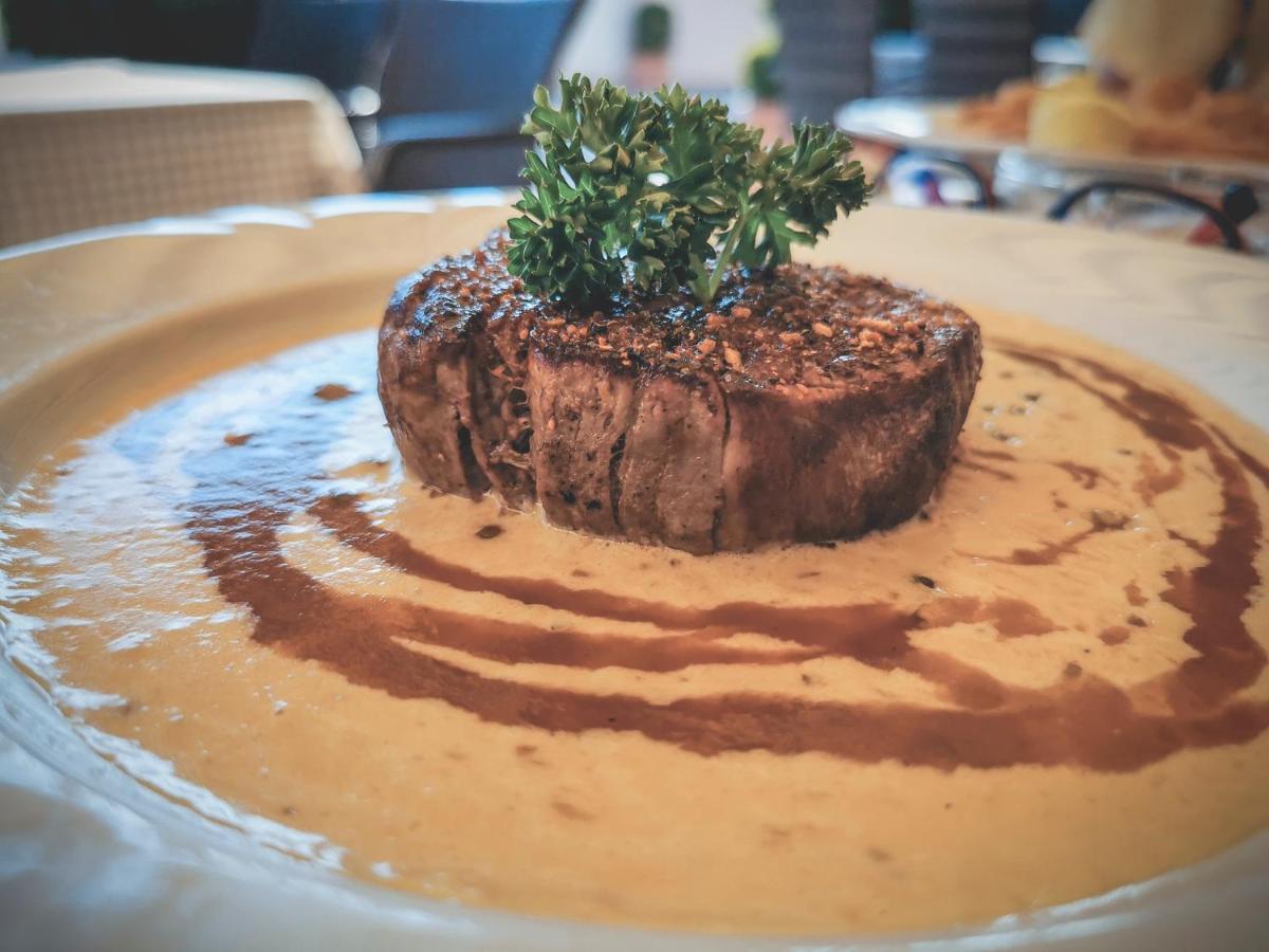 Restaurant Pansion Wien Cierny Brod Esterno foto