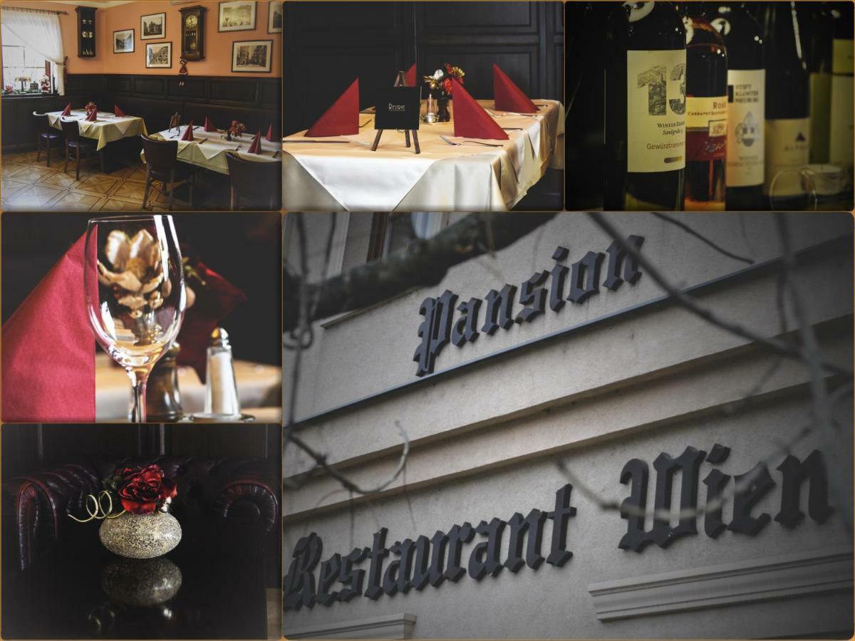 Restaurant Pansion Wien Cierny Brod Esterno foto